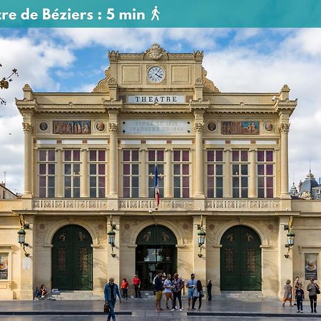 Elegant Studio Climatise 'Alma 2' - Coeur De Beziers - Wifi Fibre - Netflix Exteriör bild